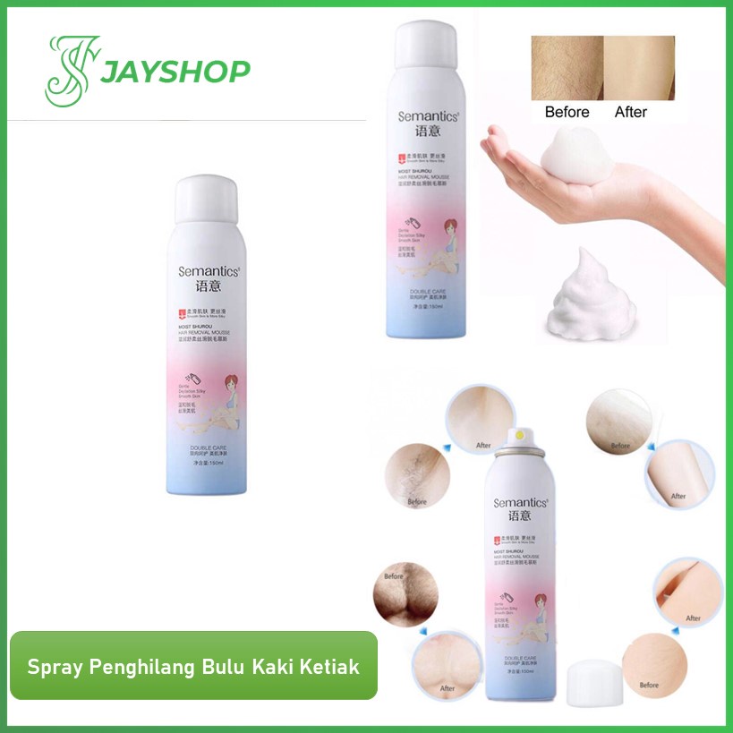 Spray Penghilang Bulu Ketiak Spray Hair Remover Penghilang Bulu Kaki