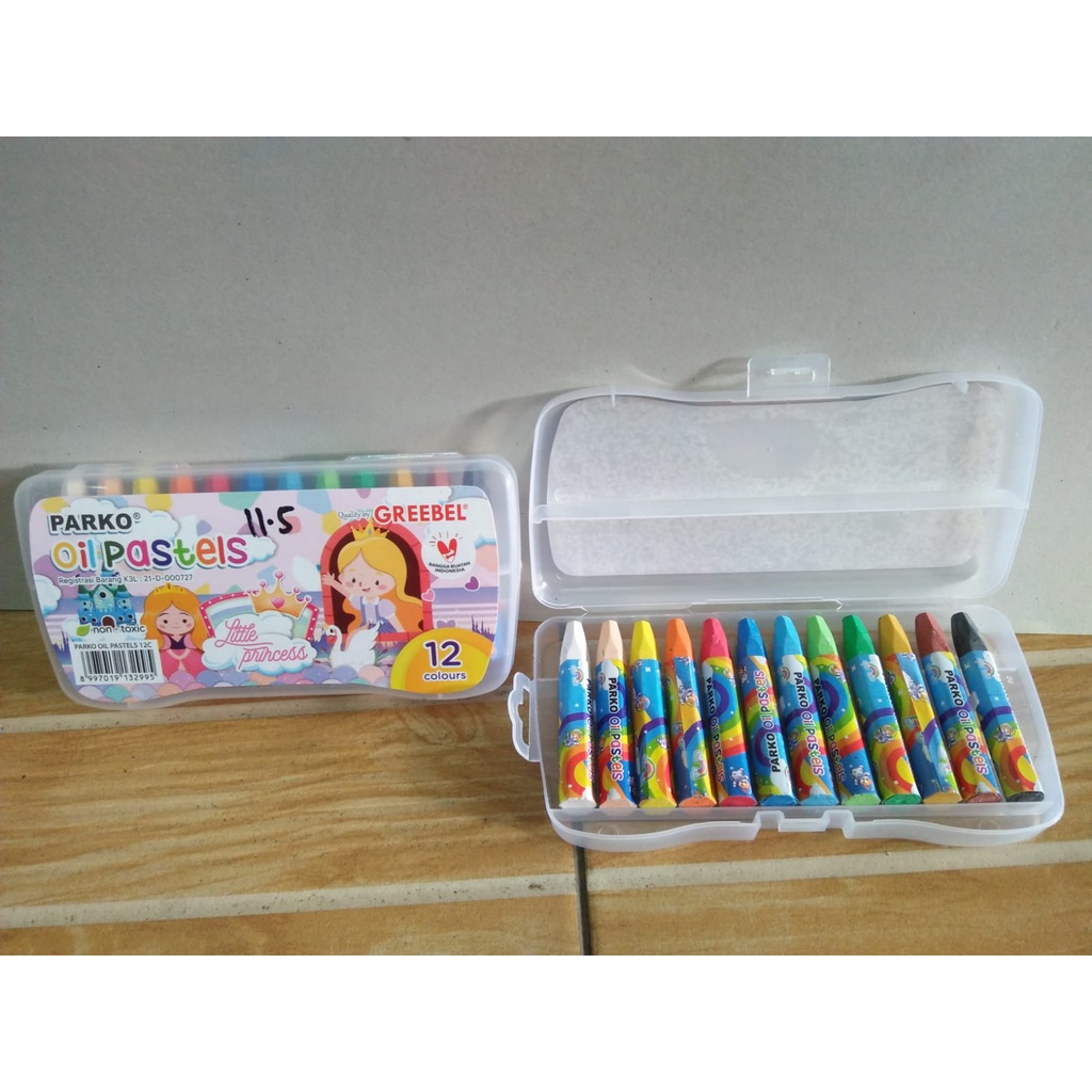 

Mainan Anak Crayon Parko pensil warna 12 Warna 21D000727