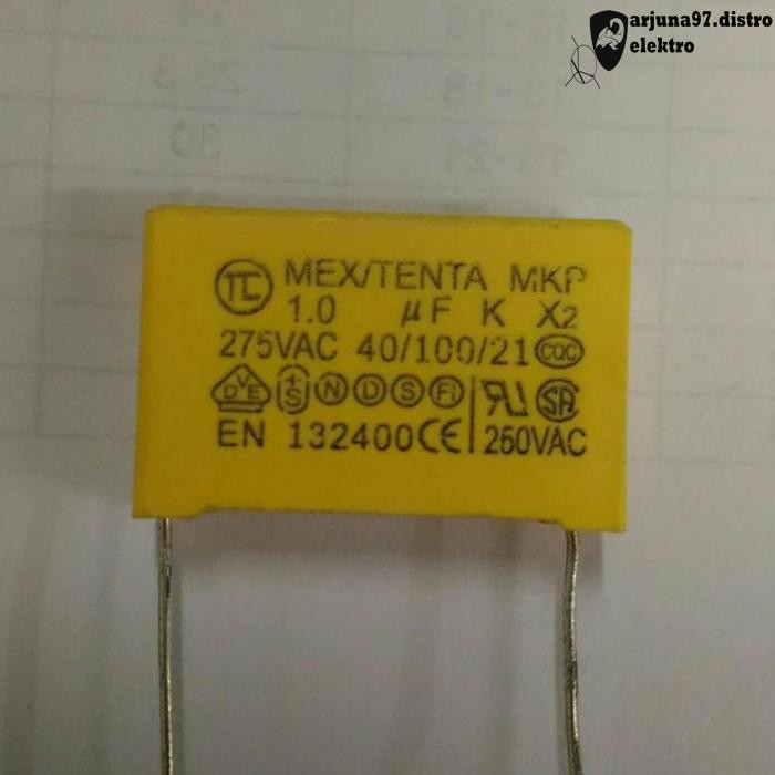 Capasitor 1Uf 275Vac X2 Mkt Marcojiw99 Juara