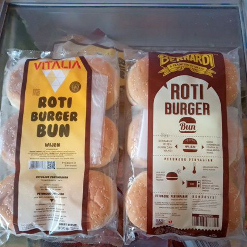 

Roti Burger Bun Vitalia Bernardi