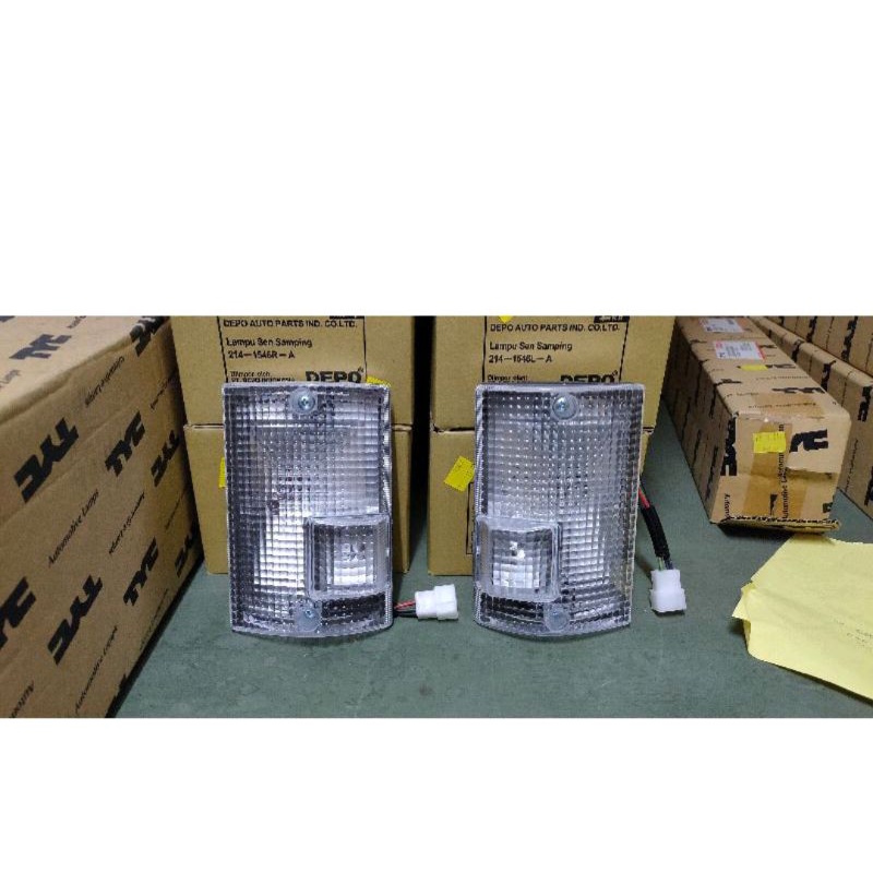 1set lampu send l300 disel bensin putih