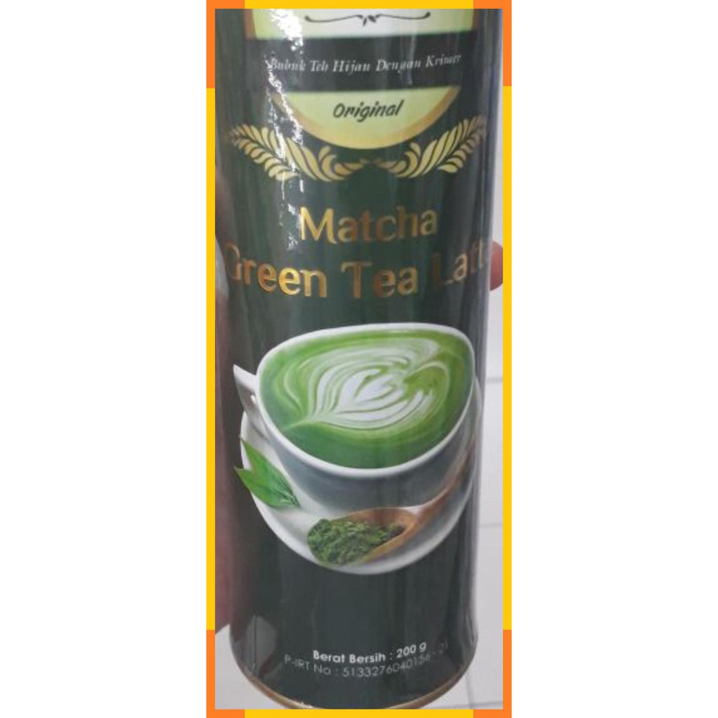 

Stevïa Picco latte matcha green tea latte 200 gram