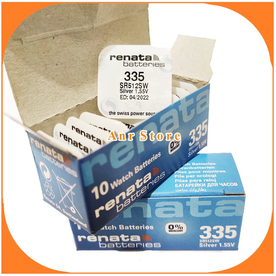 Baterai Renata 335 SR512SW Renata 512 Original Battery