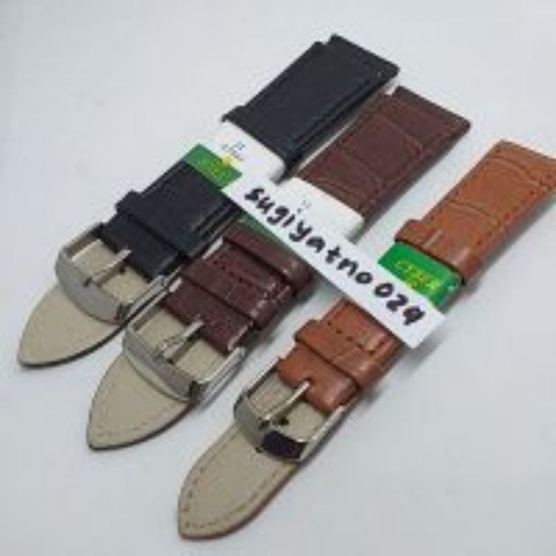 TALI STRAP JAM TANGAN PRIA PARLENT GALLANT UKURAN 16 18 10 22 24MM
