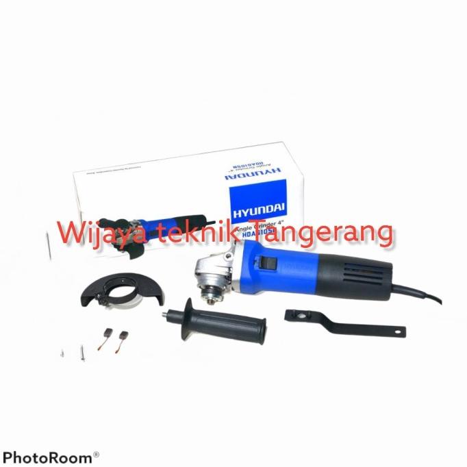 mesin gerinda tangan / angle grinder hyundai HDAG105 wtwi74 Kualitas Baik