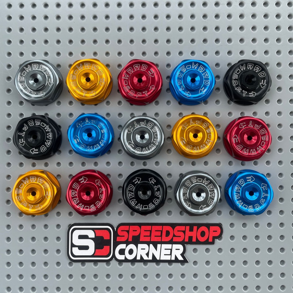 Ohlins Adjuster Knob Setelan Cover Click CNC Shockbreaker Ohlins