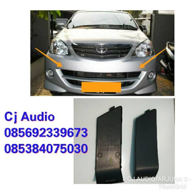 TUTUP/COVER BUMPER AVANZA TYPE S