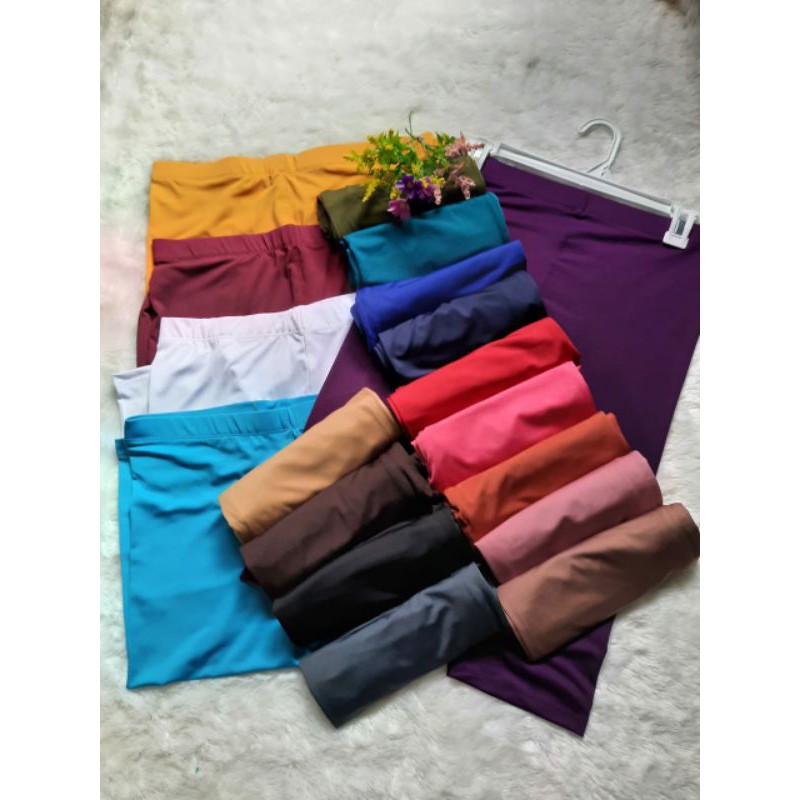 CELANA LEGGING PENDEK 3/4 JUMBO