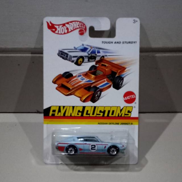 Hot Wheels Nissan Skyline 2000 GTR Flying Custom Kenmeri RARE