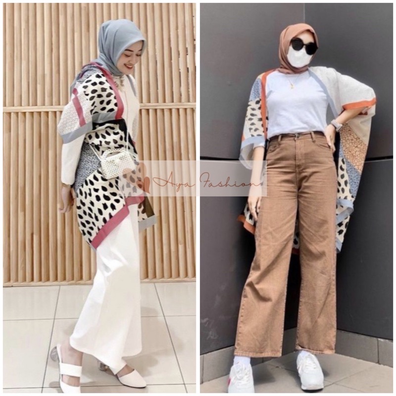 OUTER SCARF MOTIF KEKINIAN OUTER SCARF HIJAB OUTER BATIK
