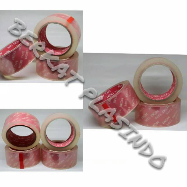 

Lakban HOKI bening & Coklat Qty. 72 roll/dus Size 2 Inch (45MM) & 1 Inch (24MM) GRAB / GOSEND ONLY