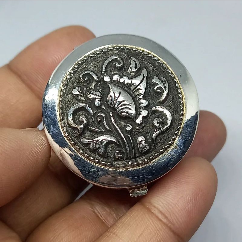 Cepuk wadah antik Perak Silver 925