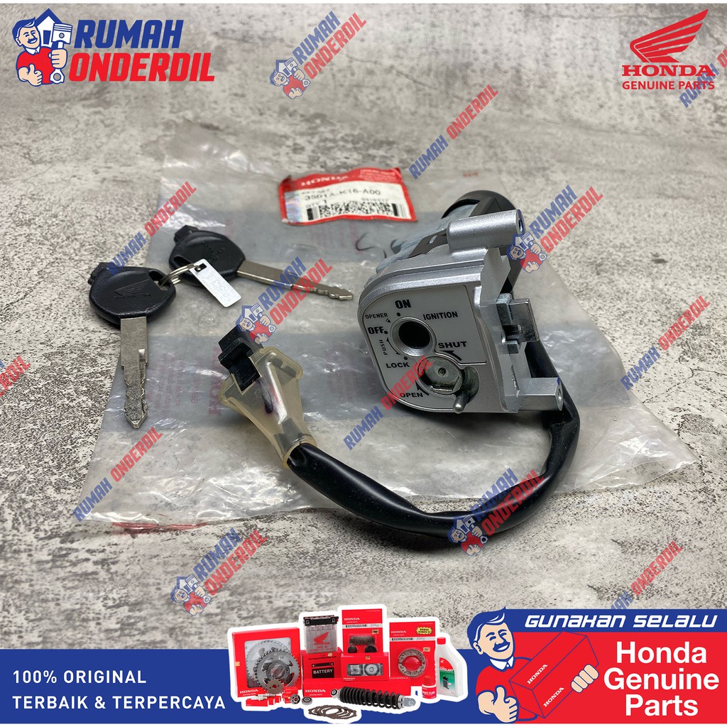 KUNCI KONTAK KEYSET SCOOPY FI K16G 3501A-K16-A00 ORIGINAL HONDA