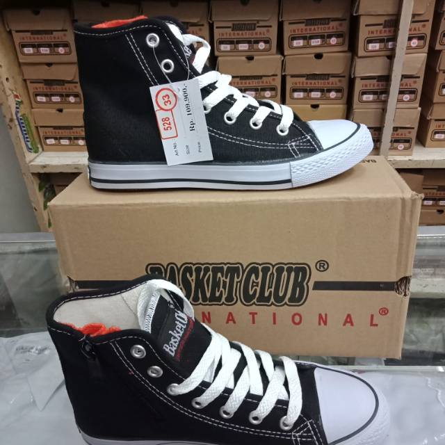 Sepatu Sneakers Sekolah Anak Warrior Basket Club Original Kualitas Premium Tinggi