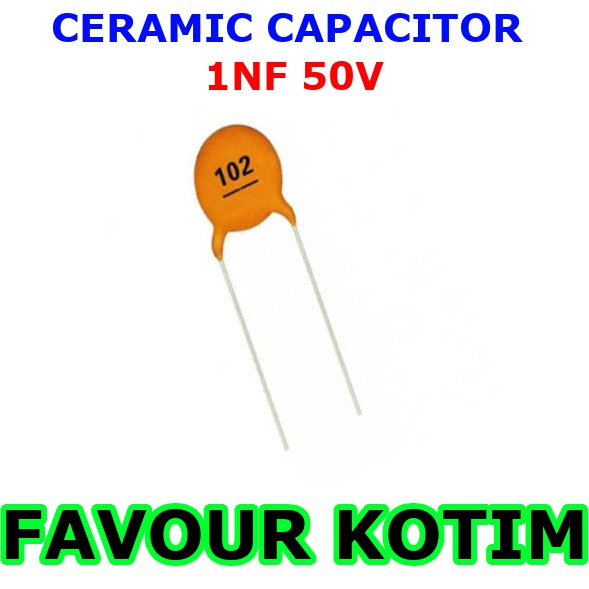 Jual CERAMIC CAPACITOR 102 1NF 1KP 50V KAPASITOR KERAMIK FVKOTIM Shopee Indonesia