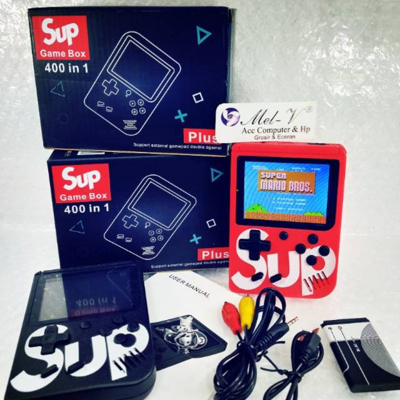400 in 1 / Game Box Boy Bot Sup Plus Retro Fc Classic