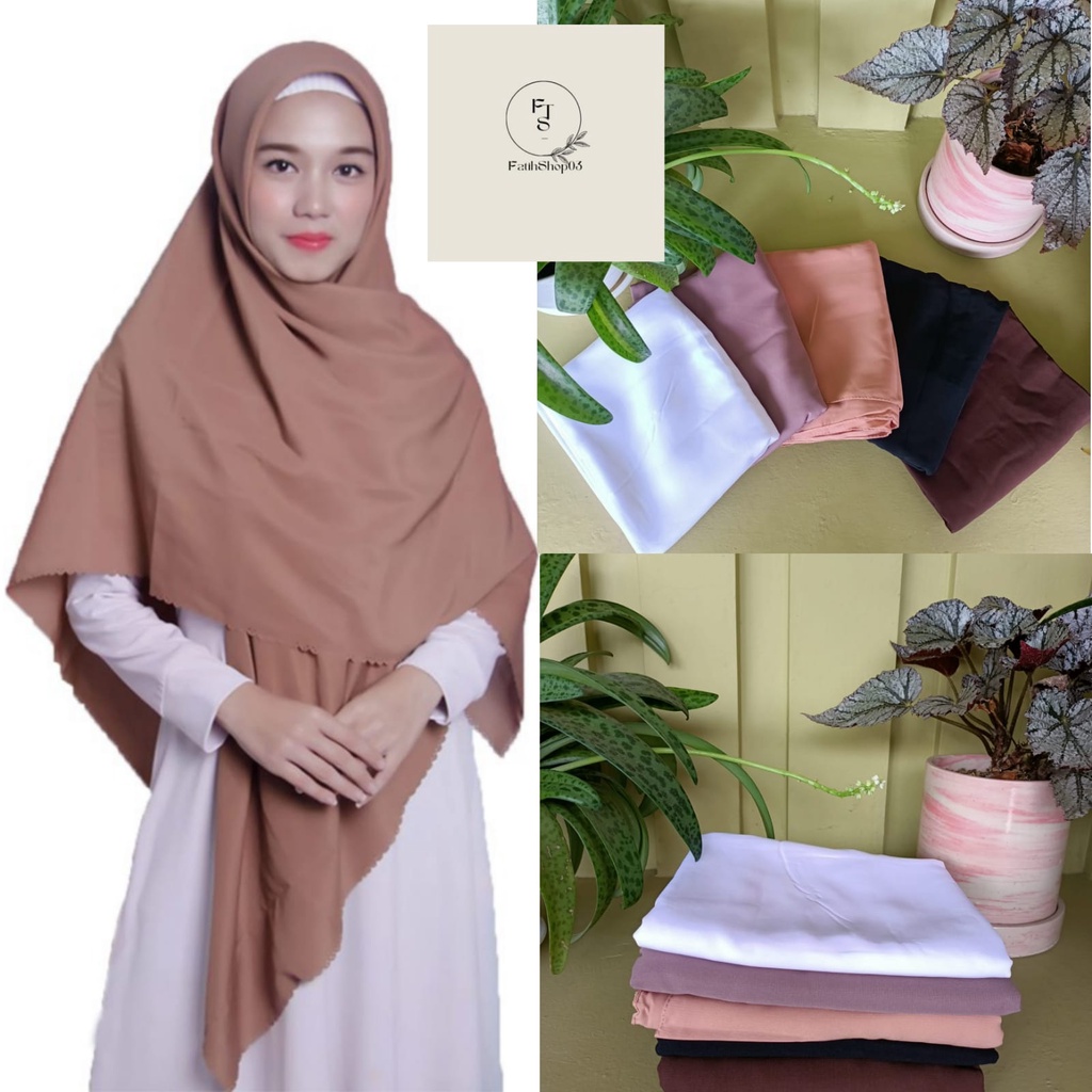 KERUDUNGA / JILBAB / HIJAB SYARI WOLFIS SEGI EMPAT 140X140 BARANG IMPORT, BAHAN LEMBUT AWET DAN TIDAK TEMBUS PANDANG || COD||