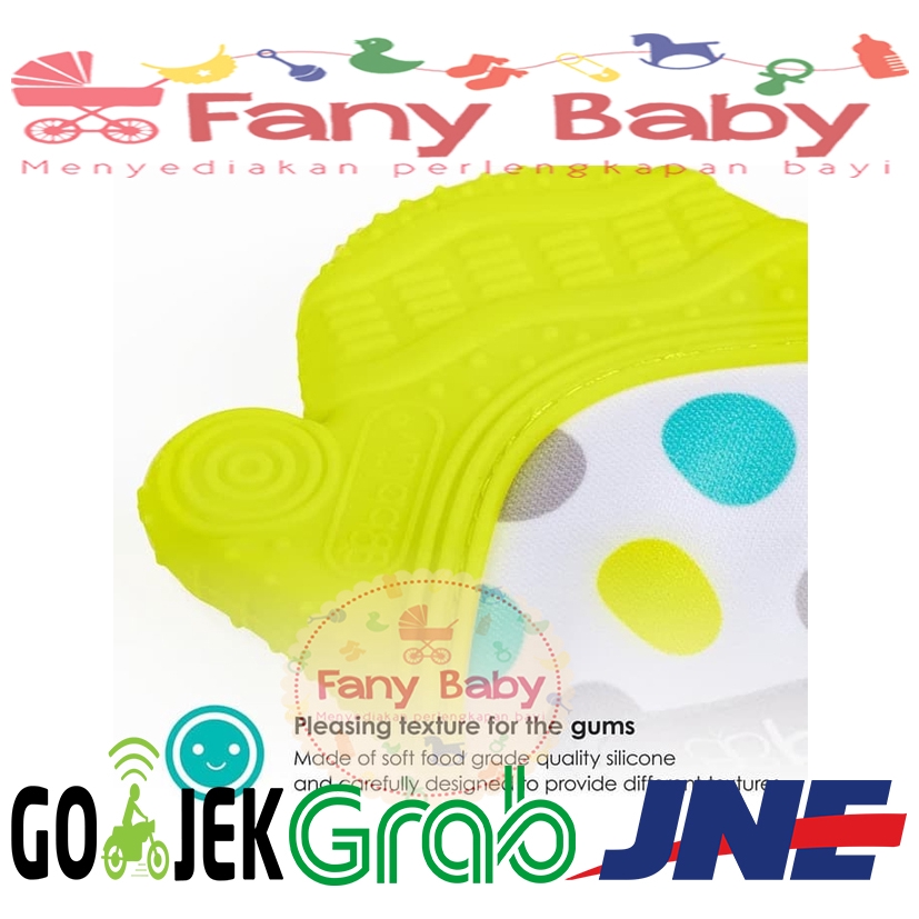 BBLUV GLUV TEETHING MITTEN [ LIME ]