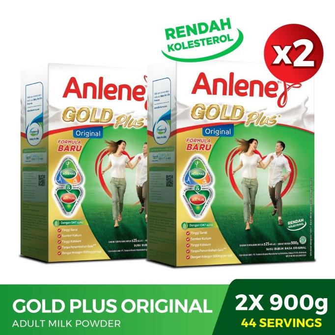 

BISA BAYAR DITEMPAT Anlene Gold Plus Original 900gr - 2 Pcs