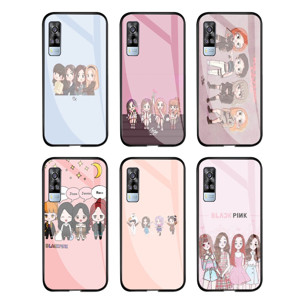 Softcase Glass VIVO Y51 2020 - [SC207] - case  VIVO Y51 2020  - Softcase VIVO Y51 2020