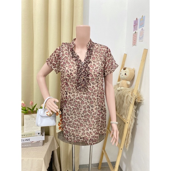 S-08 sale 25ribu atasan blouse kemeja thrift under cuci gudang-28(P70LD 96)sifon