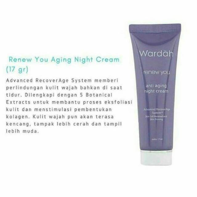 Wardah Renew You Night Cream