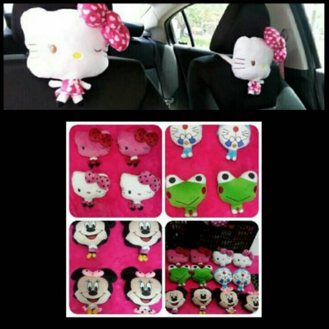 BANTAL MOBIL /HEAD REST /BANTAL MOBIL KARAKTER /HEAD REST KARAKTER / BANTAL KEPALA KARAKTER