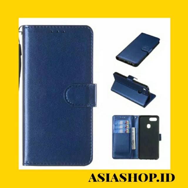 Flip Leather bahan tebal bahan sintetis VIVO Y12  Y15  Y17  Y91  Y95  V15   V15Pro  V17Pro  Z1Pro