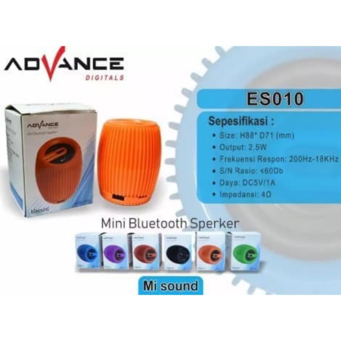 Speaker Portable Mini Advance ES010 Misound / Speaker Bentuk Telur