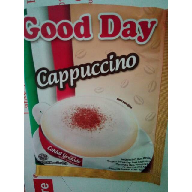 

Good Day cappucino + granule