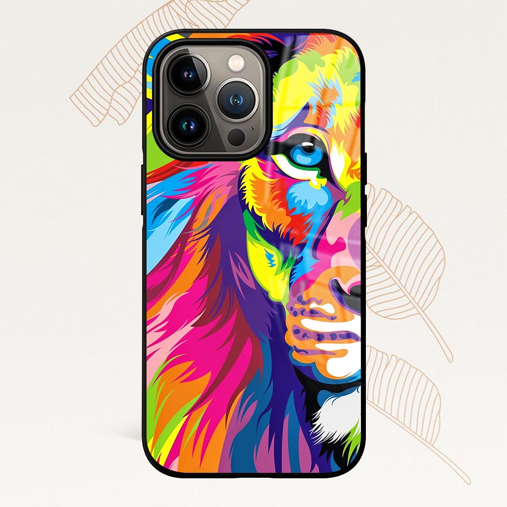 (IOS05) Soft Case Iphone 13 | 13 PRO |13 PRO MAX | IP11 | IP12 Casing Hp Apple Lion