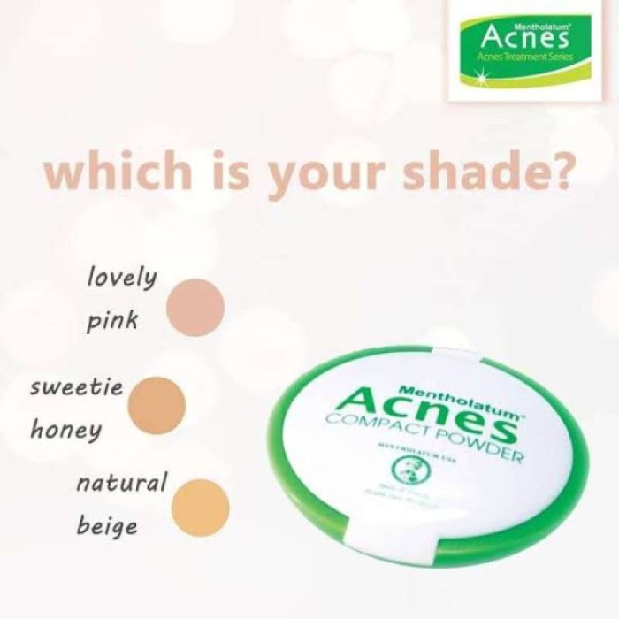 Foto Produk Acnes Compact Powder / Bedak untuk wajah berjerawat / Jera