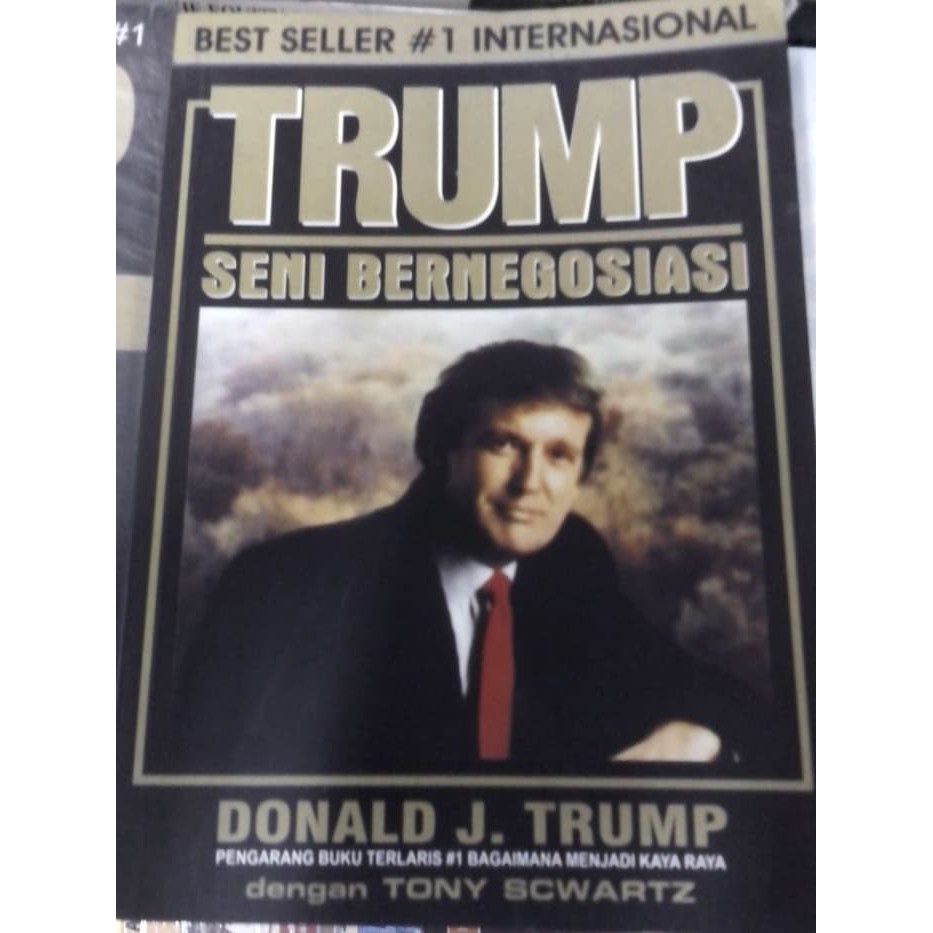 Unik Buku Bisnis Langka Donald Trump Art of Deal   Seni Negosiasi Limited