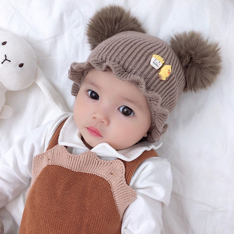 Topi Rajut POM POTATO Bayi Balita model Kupluk bayi