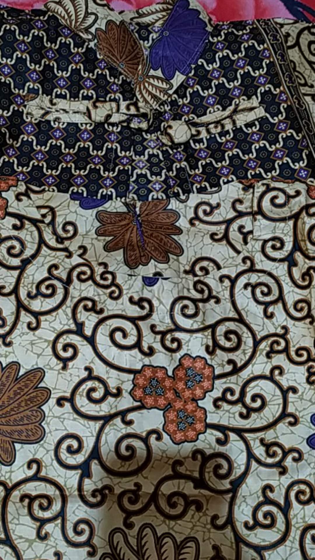 Blus Atasan Batik Bolero 2in1 Modern Ulir Inner Yukensi Outer Bolero