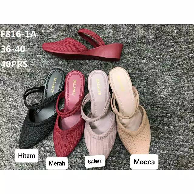 BALANCE 816-1A/ wedges jelly/wedges sepatu/sepatu jelly wanita