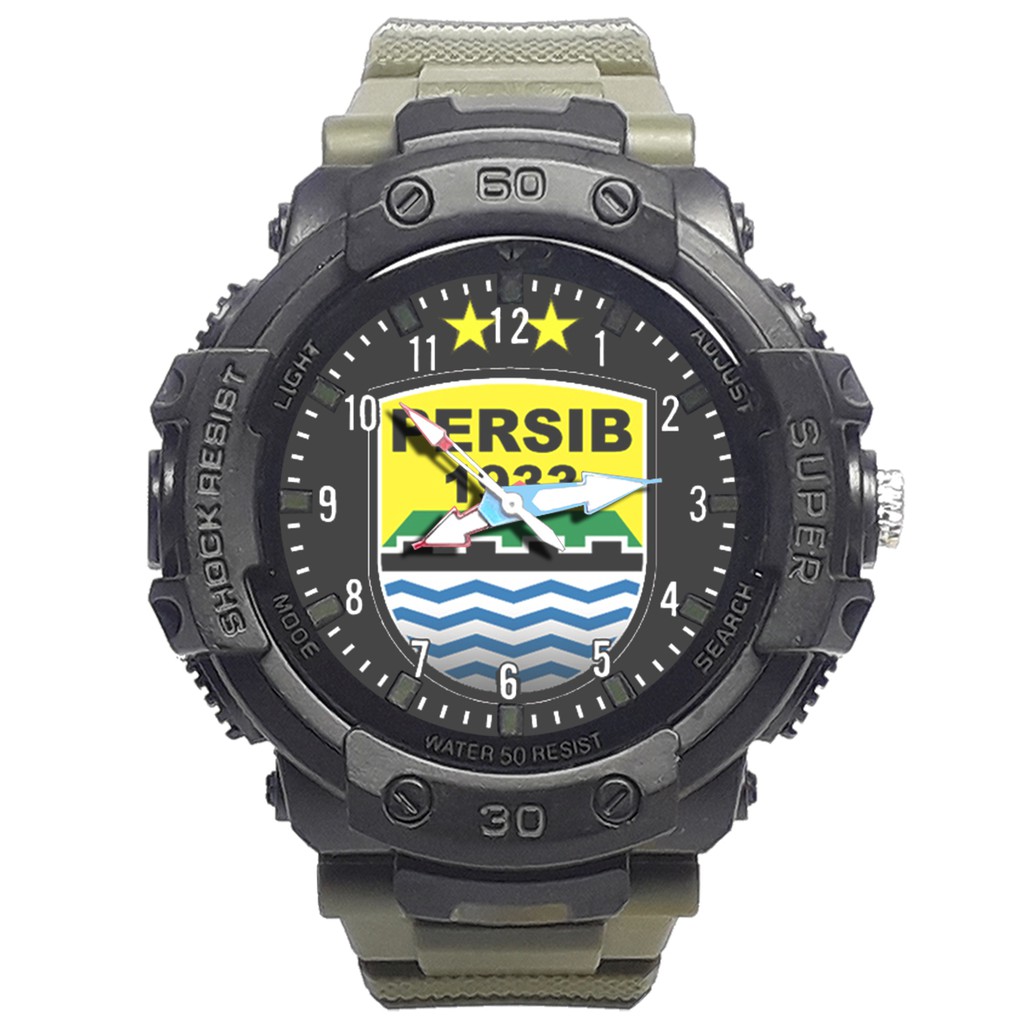 Jam Tangan  PERSIB MOTIF 2 Bagus