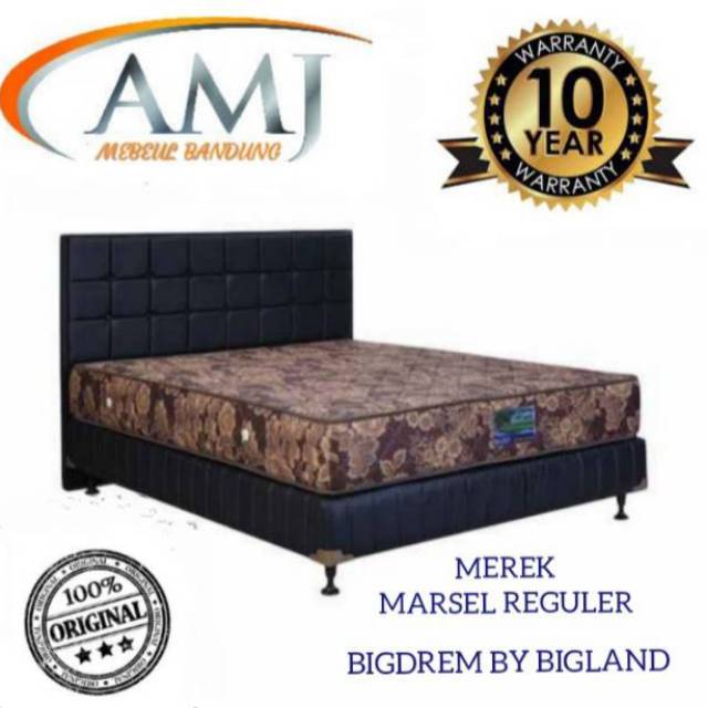 Kasur sepring bed marsel reguler fullset No 2 dan no 1 murah bandung