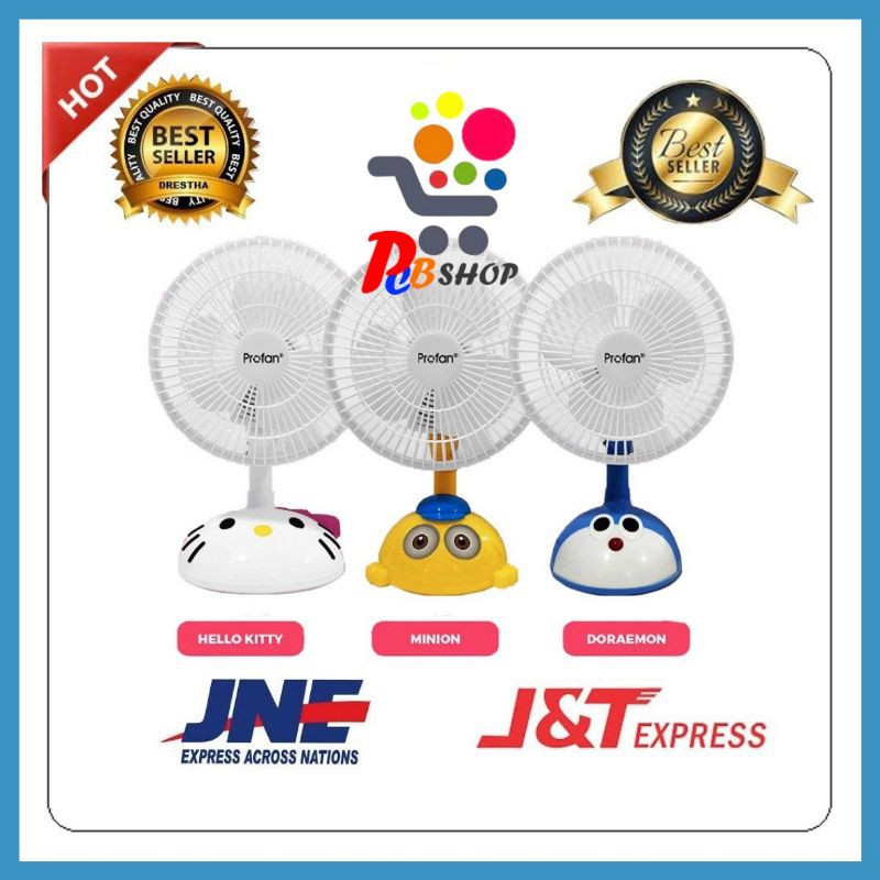 PCB.SHOP ⭕Desk Fan karakter 8" PROFAN