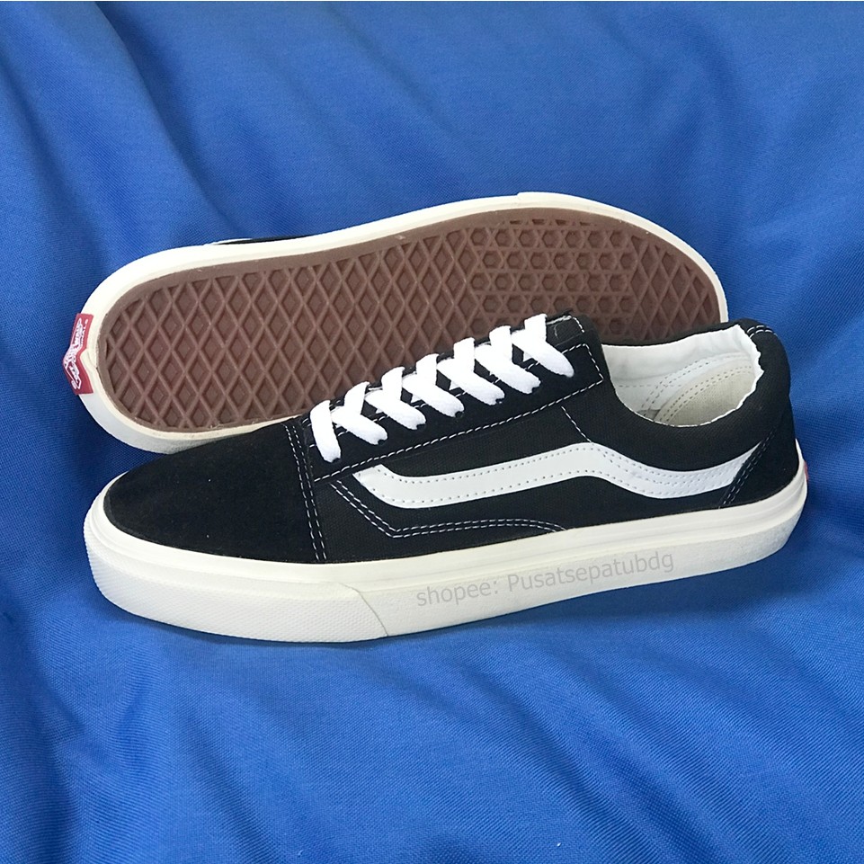 (OBRAL) VANS OLDSKOOL OG BLACK WHITE