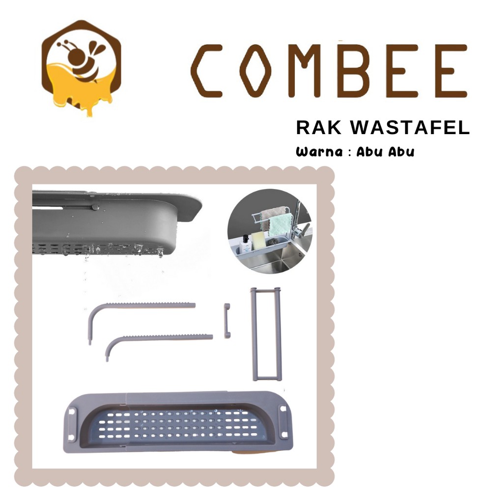 Rak Wastafel Spon Dapur Kain Lap Rak Penyimpanan Spons / Serba Guna / sink flexible