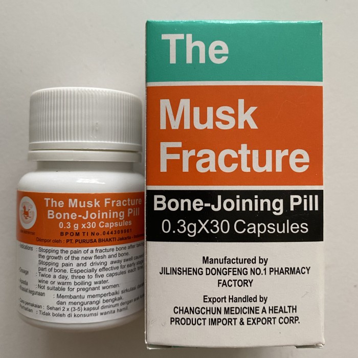 THE MUSK FRACTURE BONE JOINING PILL 30'S TERHEBAT 