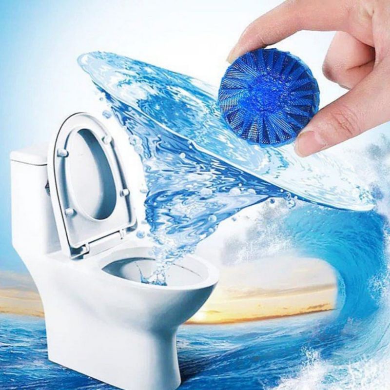 DK TABLET BIRU PEMBERSIH TOILET / Tablet Karbol Cleaner Anti Jamur / Penyegar Kloset