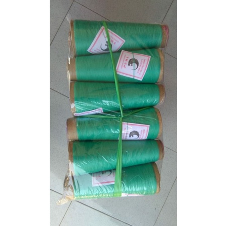 BENANG OBRAS POLYESTER ISI 6 BERAT PER PCS 50 GRAM / BENANG OBRAS MURAH / TERLENGKAP BISA (COD)