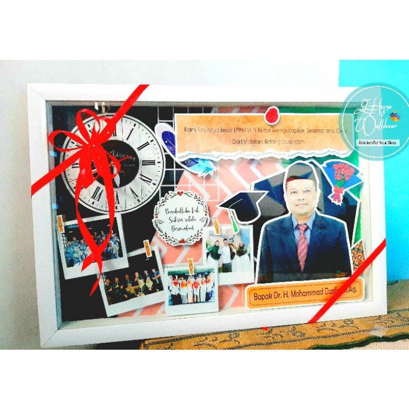 Figura 3 Dimensi/ Pop up Frame 3D/ Kado Foto 3D