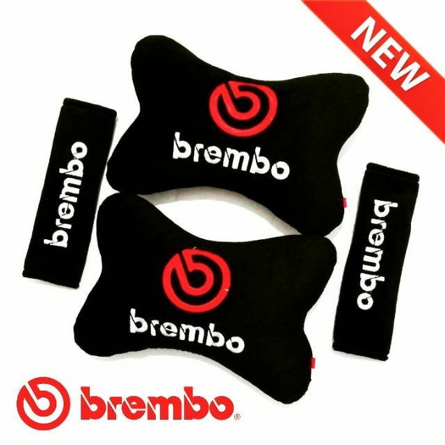 Bantal mobil car seat headrest Brembo