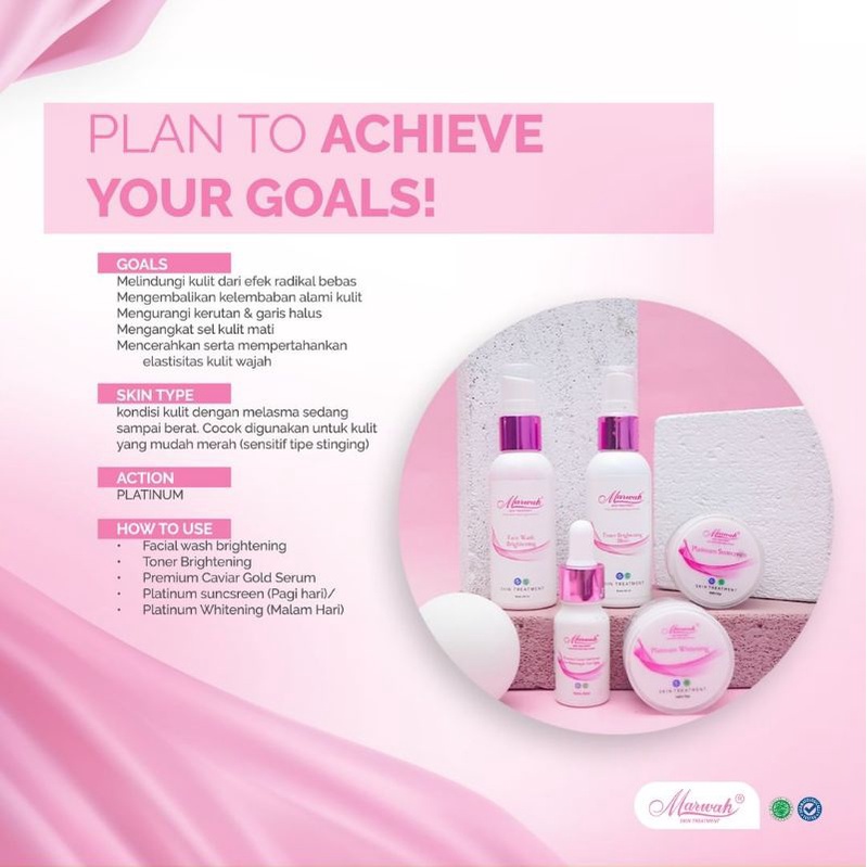 Marwah Platinum skincare