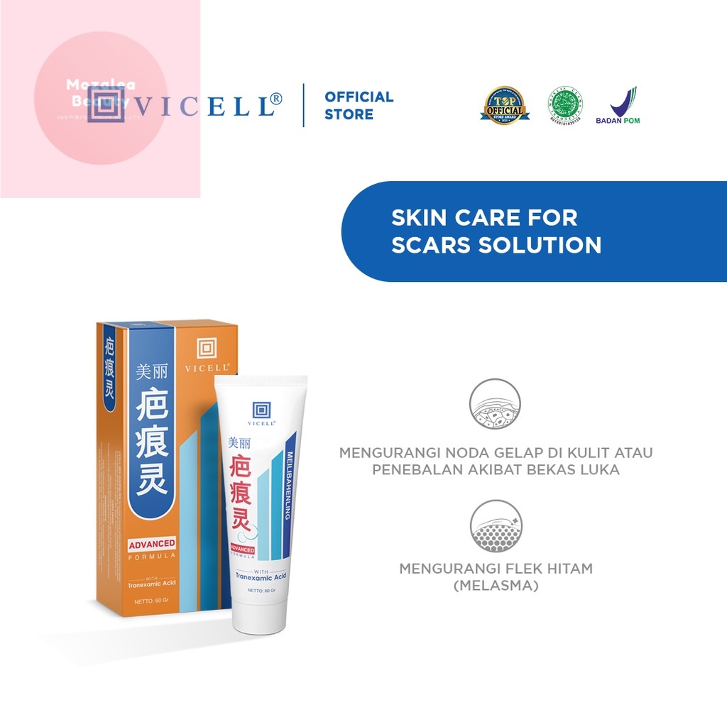 Vicell Skin Care For Scars Solution