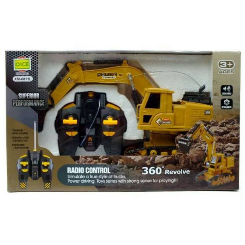 Mainan Mobil Remote Control Excavator