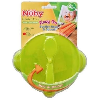 Nuby - Easy Go Suction Bowl Spoon